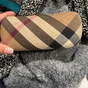Burberry glasses case